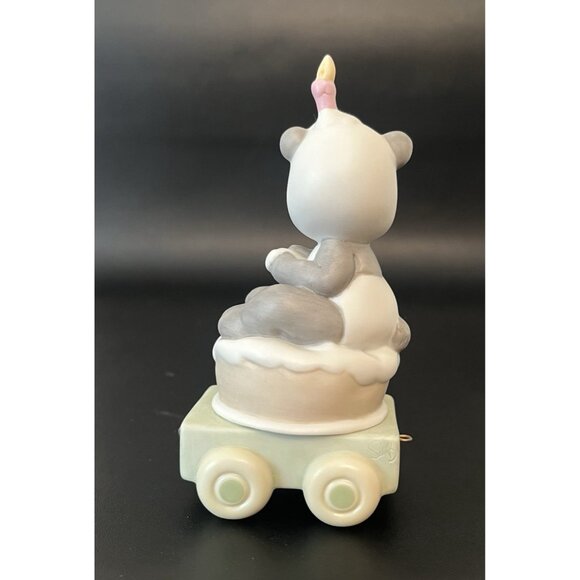 Precious Moments Give A Grin Let The Fun Begin Birthday Train Panda 12 Twelve Yr - Picture 3 of 8